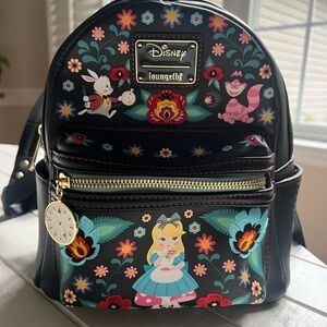 Disney Loungefly Alice in Wonderland Backpack